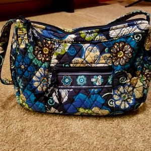 Vera Bradley retired Mod Blue Floral bag